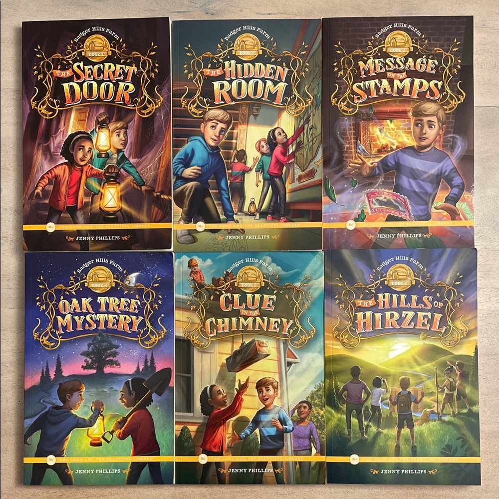 The Good and The Beautiful Badger Hills Farm Book Set - 1-6